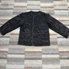 AVIREX キルティングラジャケット 黒 ブラック