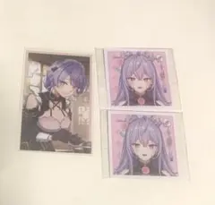 梢桃音 にじさんじ ボイスビジュアルカード