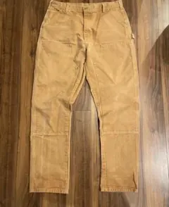 USA製 Carhartt ダブルニー ダック ペインター パンツ ベージュ