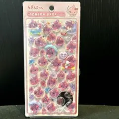 しずくちゃん　ピンク　うるおいちゃん　ボンボンドロップシール