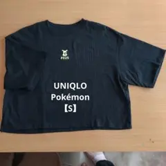 GU Pokémon　ポケモンコラボ　Tシャツ　ブラック