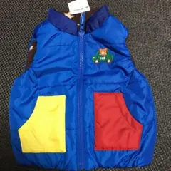 再お値下げします☆ ミキハウス リバーシブル ベスト