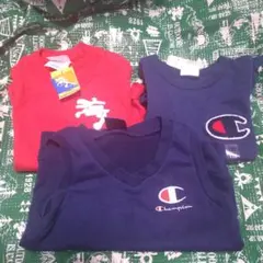 半袖Tシャツ ベスト ３点 まとめ売りセット チャンピオン Hanes 100