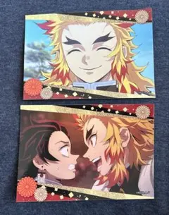 鬼滅の刃 煉獄杏寿郎 竈門炭治郎　カルパス BIGシール