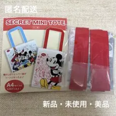 ディズニーストア　シークレット　ミニトート　エコバッグ　ミッキー　ミニー 新品