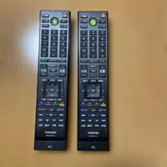 TOSHIBA PC用リモコン 2本G83C000BT110のサムネイル