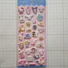 サンリオキャラクターズ　ぷっくりシール①