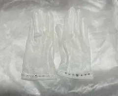 ウェディンググローブ クリスタルショート ワタベウェディング