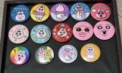 美品 おぱんちゅうさぎ ピンバッジ 缶バッジ 14個セット