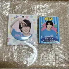 末澤誠也 缶バッジ プロフィールカード プロカ