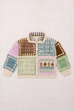 Misha & Puff Kinfolk Collage Cardigan 6y