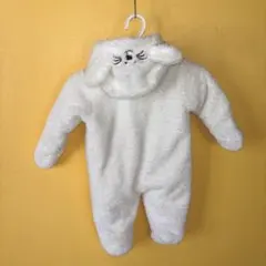 うさぎ　耳付き　ウサ耳　カバーオール
