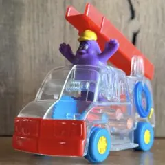 マック グリマス 90sビンテージ　ミールトイ　透明消防車　めちゃ可愛　貴重‼️
