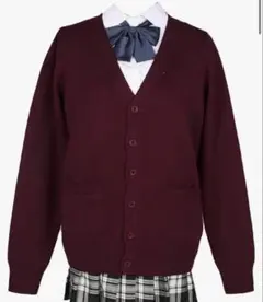 CAMPURE カーディガン ワインレッド