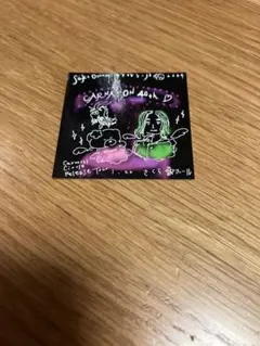 カーネーションand大森靖子　ステッカー