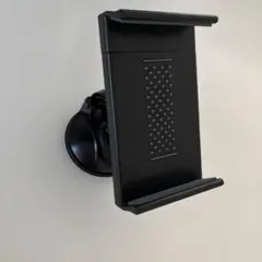 車載用タブレットホルダー 吸盤式 ブラック