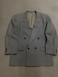 90s最高級 LANVIN ランバン テーラードジャケット ダブルジャケットのサムネイル
