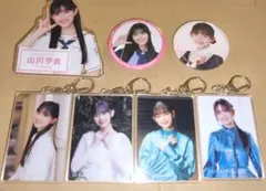 櫻坂46 山川宇衣 アクリルキーホルダー 缶バッジ LAWSON 7点セット