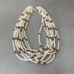 9連真珠ネックレス