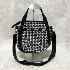 レスポートサック 2way ショルダーバッグ 幾何学模様