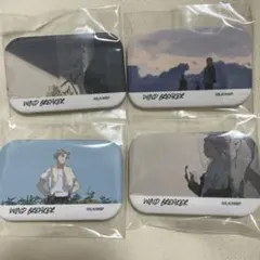 ウィンブレ　マットスクエア缶バッジ　TSUTAYA