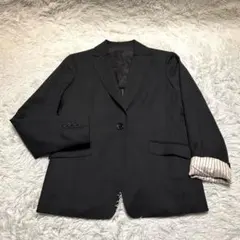 新品✨】NEWYORKER ウール テーラードジャケット 13号 ブラック