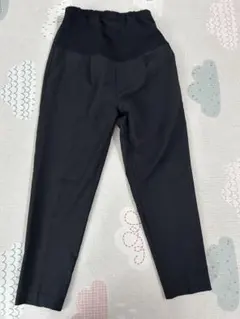 andme センタープレスパンツ　マタニティ　サイズM