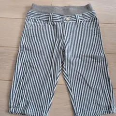 MPS　Right-on　ストライプ　デニム　ハーフパンツ　130