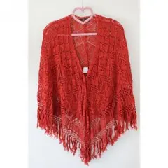 INGINI　ニット素材ポンチョ