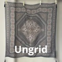 Ungrid スカーフ　タッセル付き