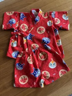 【美品】アンパンマン 甚平 80cm