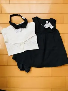 新品タグ付【babyGAP 】ワンピースコーデセット 12-18M