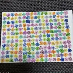 押し花素材☆訳ありホワイトレースフラワー染め＊小さめサイズ☆*:.。♡