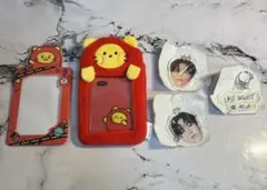 treasure ジェヒョク 顔アクキー トレカケース