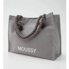 MOUSSY SOUVENIR CANVAS トートバッグ グレーのサムネイル