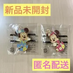 ディズニー ミキミニ ピンバッジ イースター 非売品