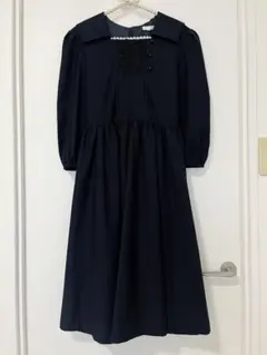 Catherine Cottage ワンピース 160cm ネイビー　紺　発表会