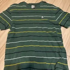 CHUMS ボーダー Tシャツ グリーンのサムネイル