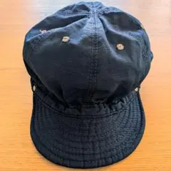 DECHO デコー KOME CAP ブラック 春夏 日本製