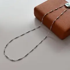 シルバー色 チェーン ネックレス