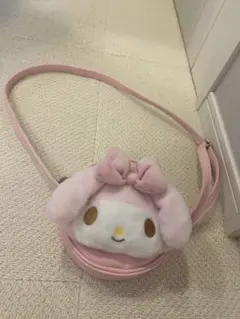 My Melody 丸型ポーチ ピンク