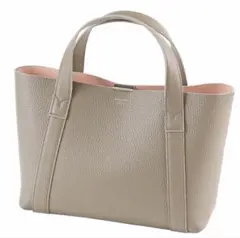 PELLE MORBIDA バイカラートートバッグ