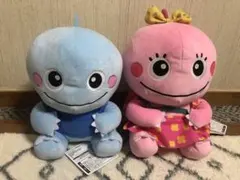 ざわざわ森のがんこちゃん おすわりBIGぬいぐるみ 2体セット♡