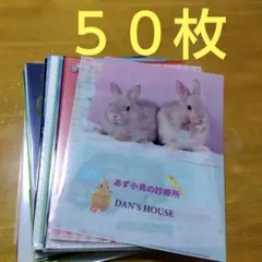 ジャンク品　 Ａ−４クリアファイル まとめ売り 大量５０枚