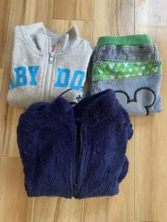 BABY DOLL フリースジャケットとパンツセット 100cm