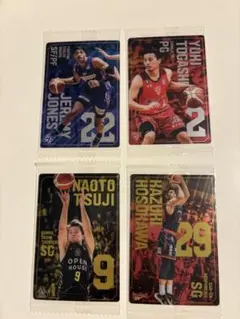 バスケットボール選手トレーディングカードセット
