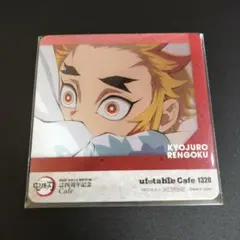 鬼滅の刃　無限列車編　四周年記念　カフェ　コースター　煉獄杏寿郎　幼少期