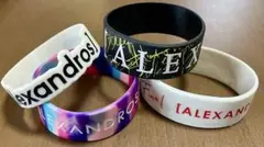 Alexandros］ラバーバンド ストラップセット② - メルカリ