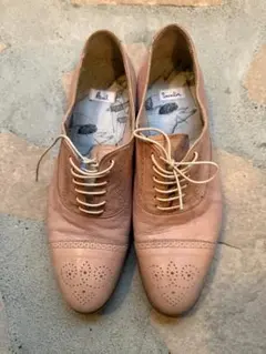 Paul Smith レザーシューズ ピンクベージュ　UK8 新品同様