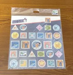 平成レトロ　リロアンドスティッチ　シール　ディズニーストア